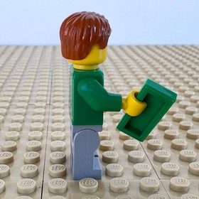 LEGO Creator, Pet Shop: Green Sweater Owner + Dog, MONEY, twn140, 10211, 2011