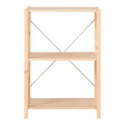 MUJI Pine Wood Unit Shelf Small Width 58 x Depth 39.5 x Height 83cm
