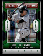Milton Ramos 2014 Elite Extra Edition Green Status Die Cut Auto 21/25