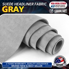 Auto Suede Headliner Fabric Material with Foam Backing 60" W for Car Roof Repair