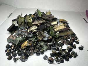 200+ Axis and Allies Miniatures Bulk Lot Tanks Trucks Artillery Soldiers HUGE