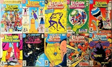 Legion of Super-Heroes DC Comics Lot 1983-1984 300-309 Bronze Giffen Key Lot