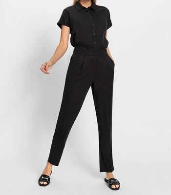 Mode von Heine Damen Jumpsuit Overall Einteiler schwarz Gr. 38 NEU - Bild 1 von 3