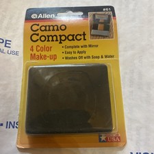 2- Allen Hunting Face Paint Camo Compact With Mirror 61 Gr28