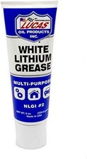 White lithium grease 8 oz multi purpose lubricant