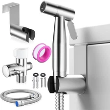 Handheld Bidet Sprayer for Toilet Adjustable Water Pressure Toilet Sprayer Kit