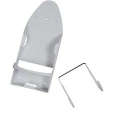 Sophisti-Clean Iron Board Laundry Room Organization and Storage with Hooks