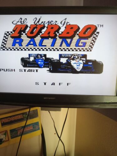 Nintendo Al Uncer Jr. Turbo Racing Game Cartridge - Picture 3 of 4