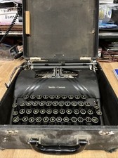Smith Corona Silent Manual Portable Typewriter 1940s - Great Condition w/Case thumbnail