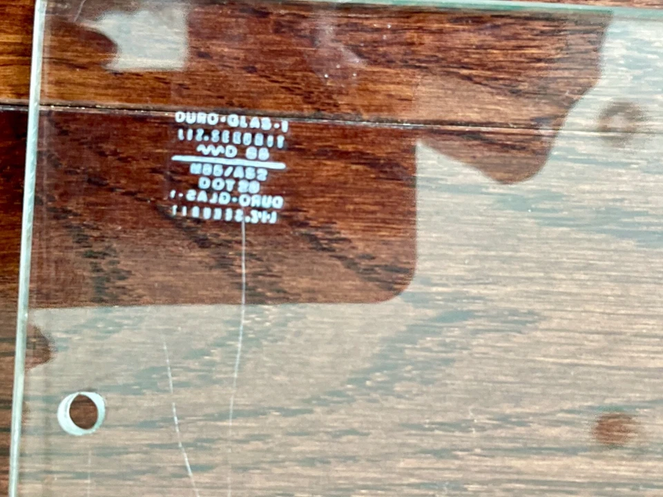 BMW E10 2002 OEM CUARTO LATERAL TRASERO PANEL VENTANA CRISTAL Foto 4 de 4