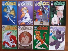 Genus Comics, Issues 28-64, Radio Comix 1998-2004, Rare, Furry Anthropomorphic