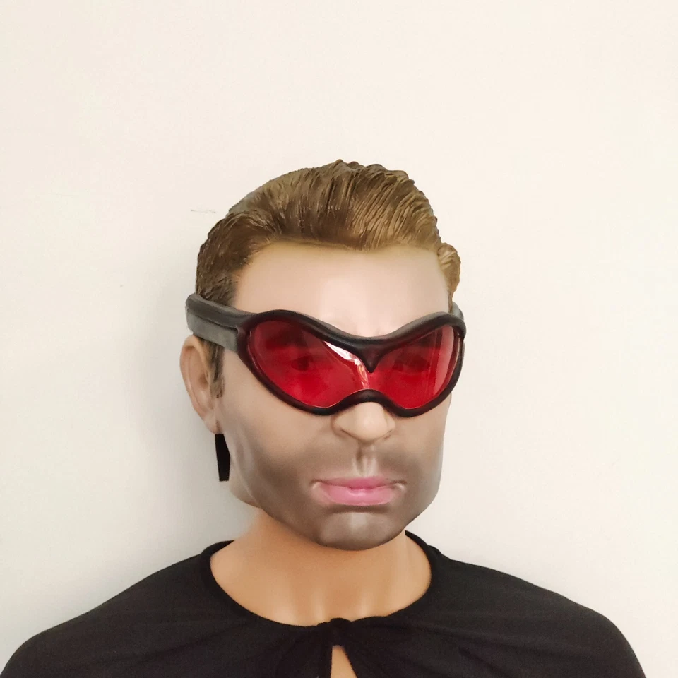 Marvel Captain America Sam Wilson Latex Glasses  Cosplay Eyemask Props - Image 4 of 4