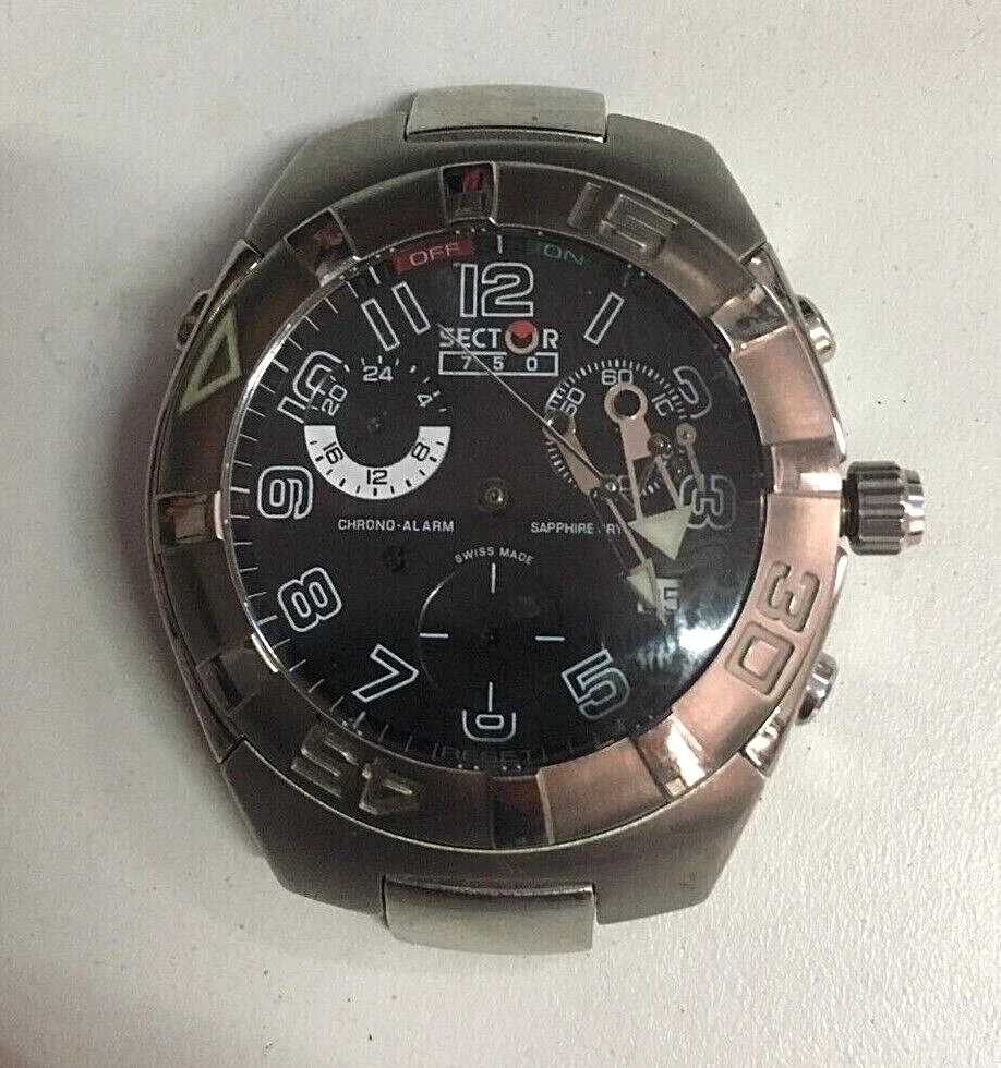 Movement G10.791 Watch sector 750 doesn't work Replacement Chrono Alarm Quartz