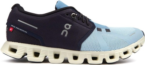 New 11 ON MEN'S CLOUD 5 Midnight White Dark Blue Running Shoes | eBay