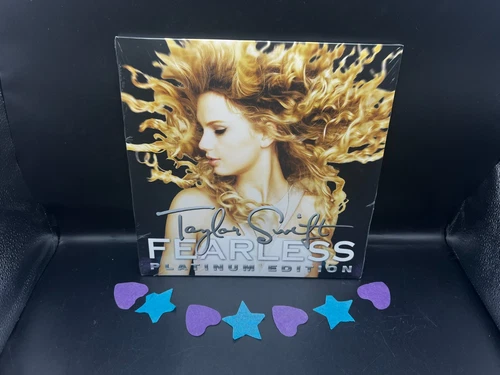 Taylor Swift Fearless Platinum Vinyl 2LP US Version NEW FACTORY SEALED RARE OOP