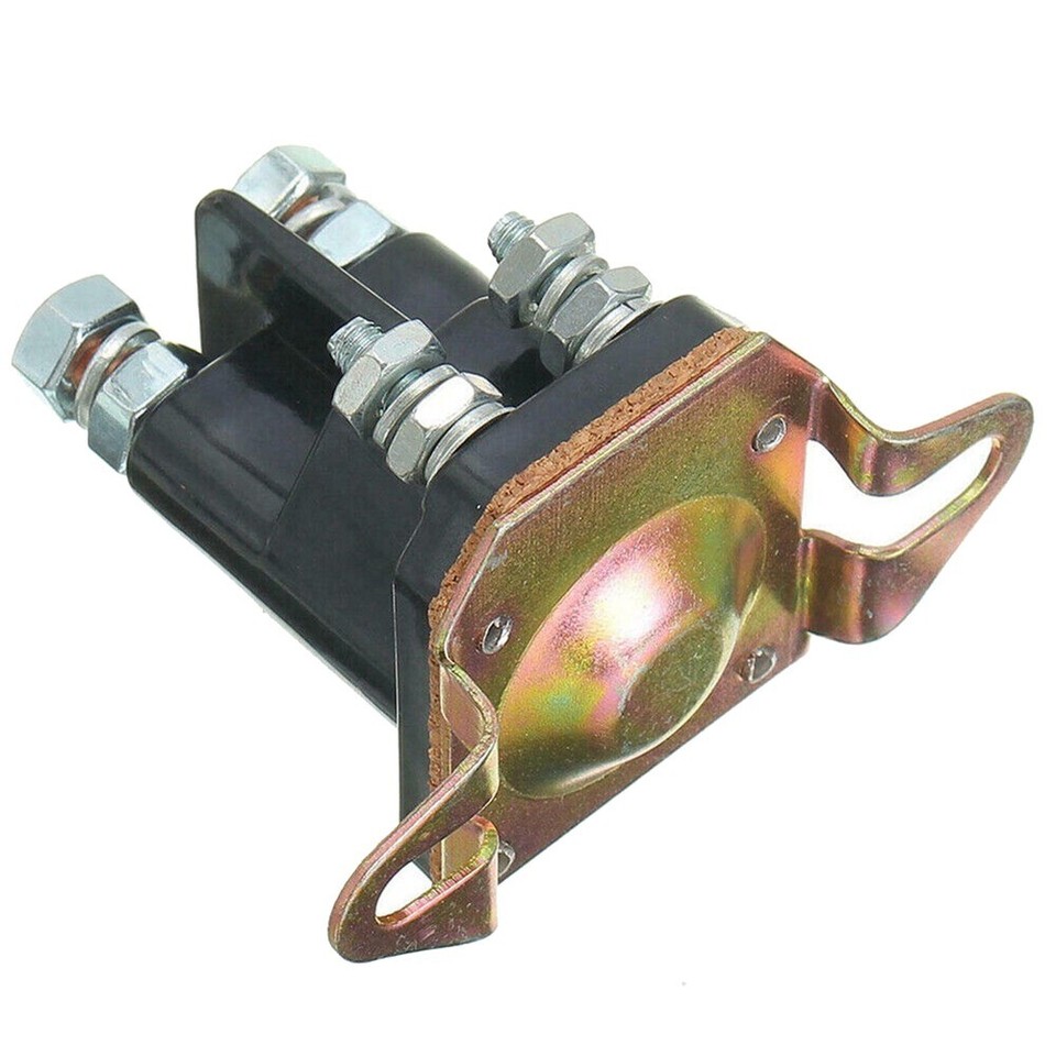 1pc 12V lawn Mower Starter Solenoid Relay Contactor Switch Engine Ride