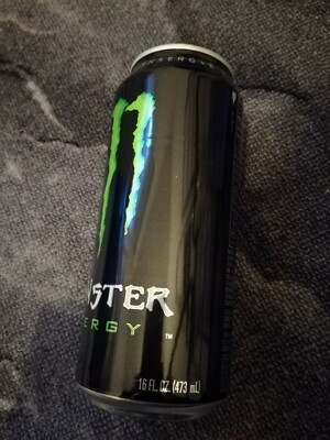 Monster Energy Drink Leere Dose Empty Can Green original USA Canada 044 RAR