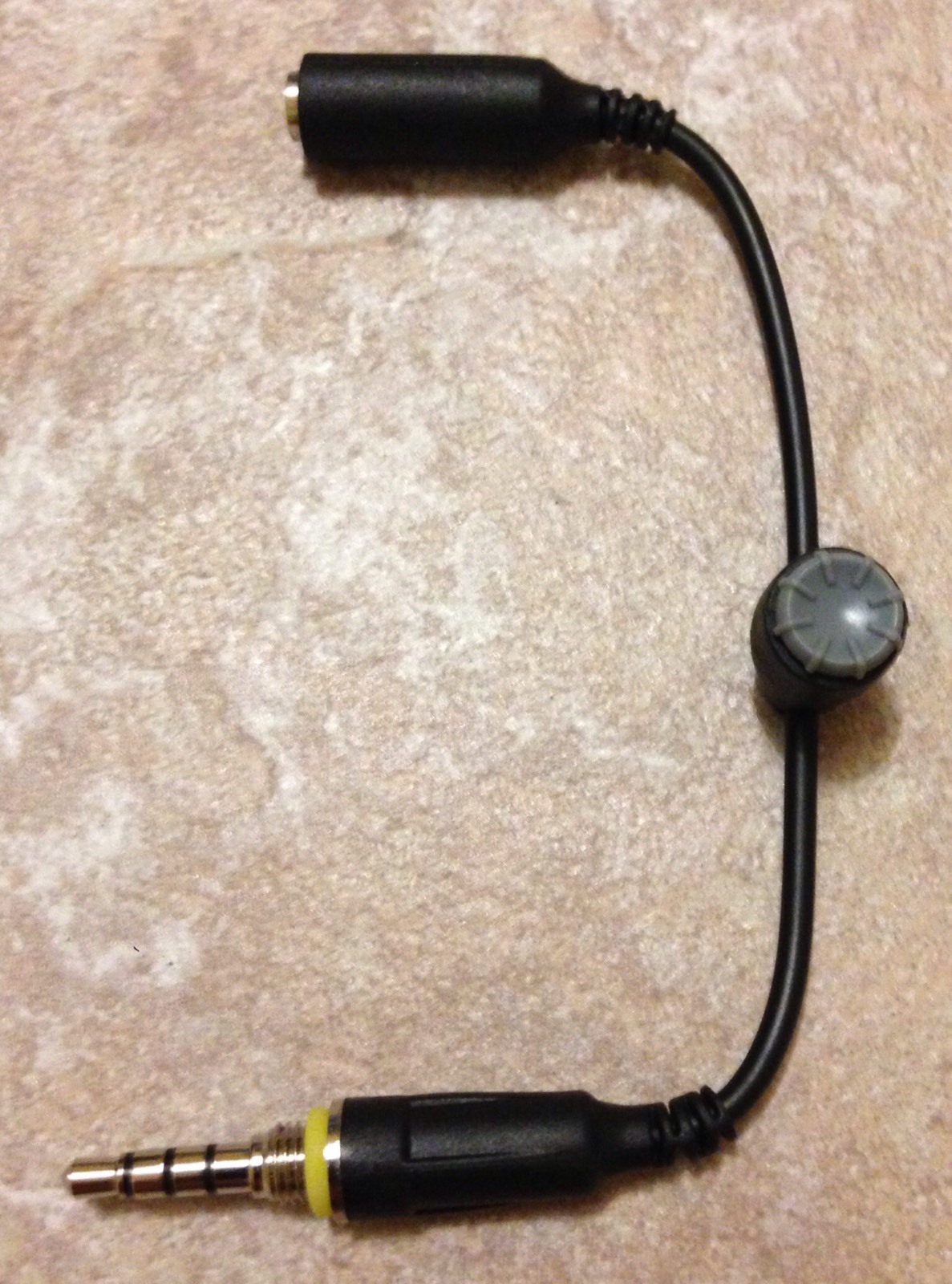 Iphone 6 6s 6+ LifeProof Case Headphone Cable Adapter Holder & Grey