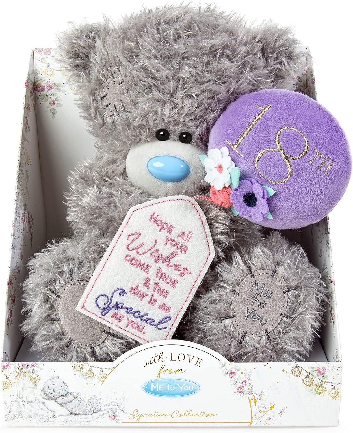 B&Q -  Bear 9" 18Th Birthday - Image 2