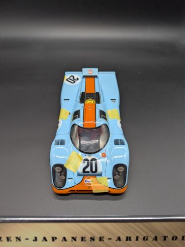 1/18 AUTOart Porsche 917K #20 Gulf Blue No Box Model Car Minicar From Japan - Picture 2 of 15