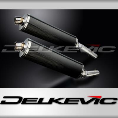 Aprilia Tuono1000R Factory 06-10 Auspuff Schalldämpfer 450mm Oval Carbon