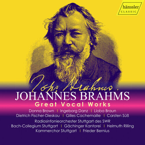 Brahms / Stuttgart / Braun - Great Vocal Works [New CD] Boxed Set - Picture 1 of 1