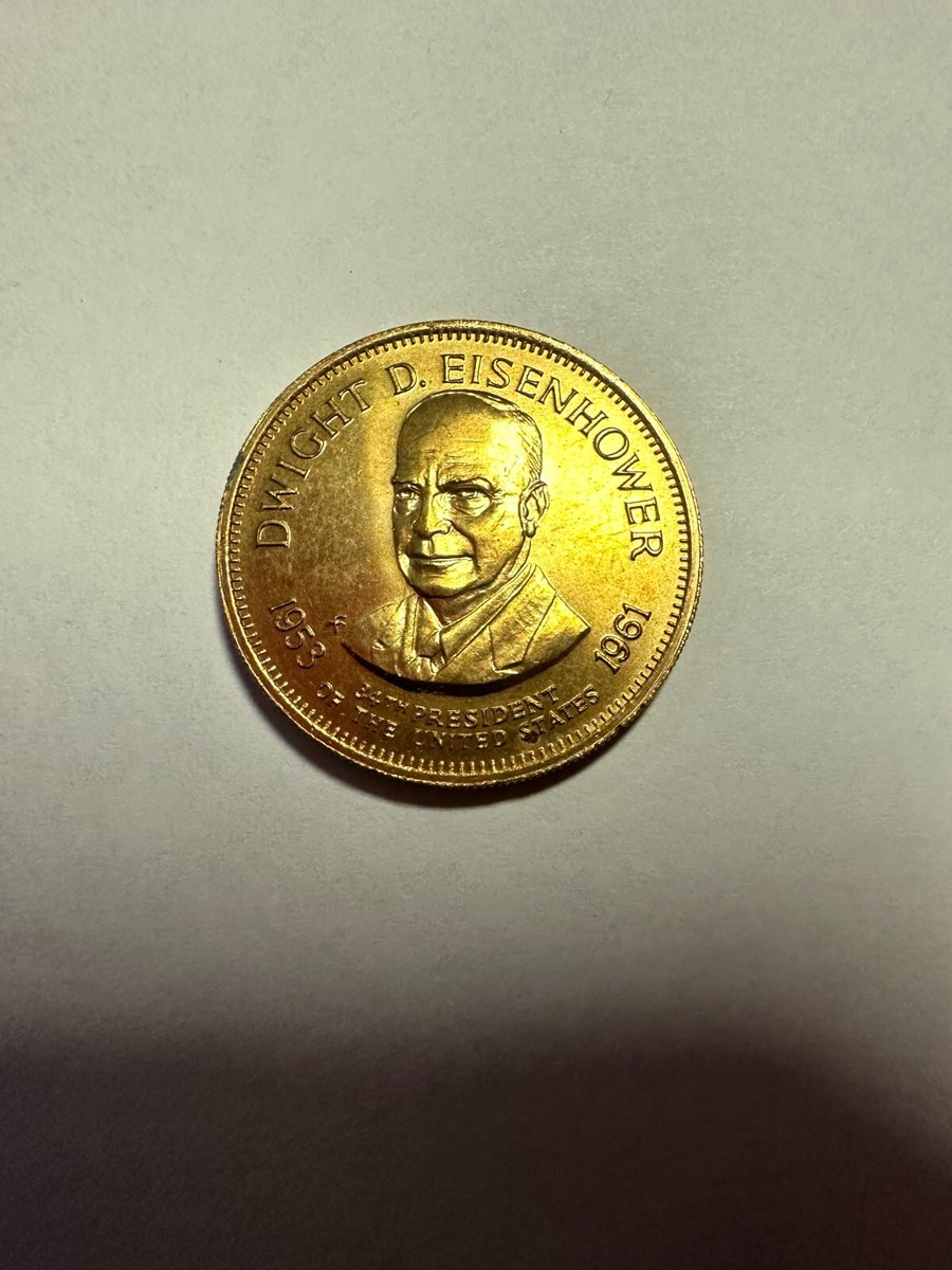 Dwight D. Eisenhower President Hall of Fame Commemorative Coin
