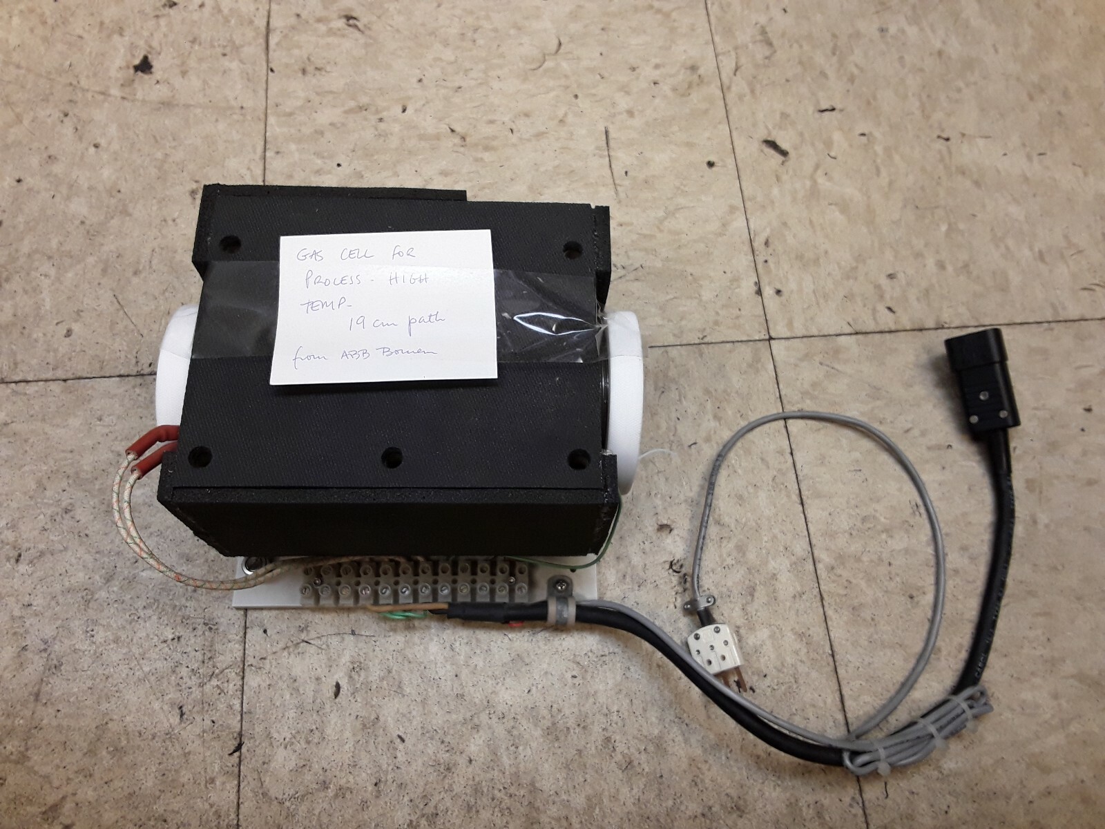 ABB Bomem Spectroscopy Gas Cell for Process 19CM Path
