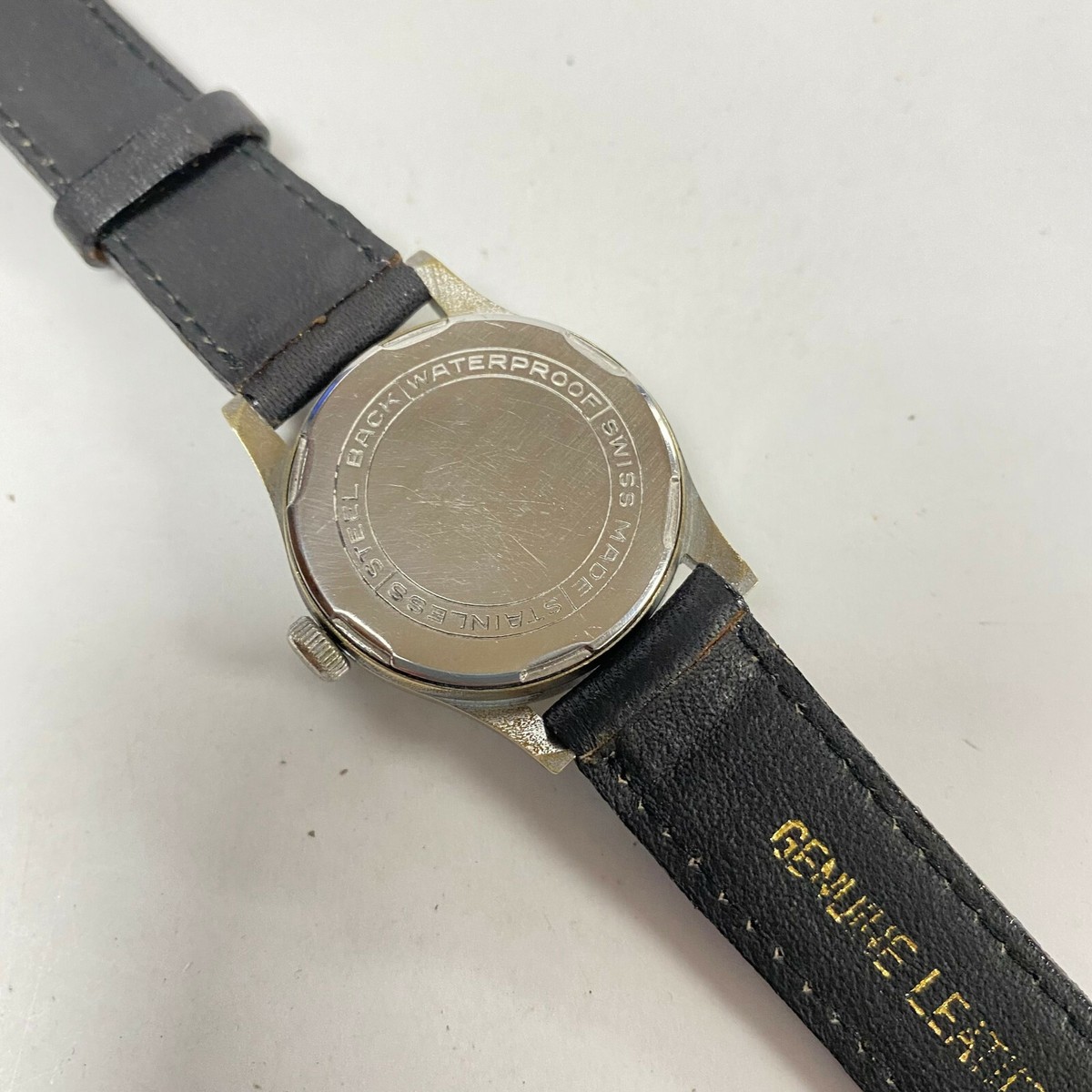 f748 Vintage Novelty Anti-Magnetic Swiss Men's Wrist Watch