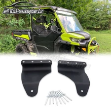 50'' LED Light Bar Roof Brackets Mount Kit For Can-Am Defender MAX HD10 HD8 16+