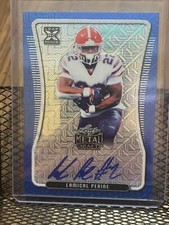 LA'MICAL PERINE 2020 LEAF DRAFT FLORIDA ROOKIE AUTO BLUE MOJO REFRACTOR RC 15/15
