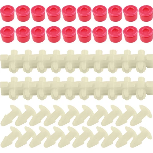 Türdichtung Streifentrim-Clips 52pcs Schellen Für Mercedes Benz W123 Kunststoff - Bild 1 von 17