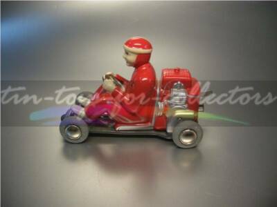Original Schuco Go-Kart Micro Racer 1035 Red with Original