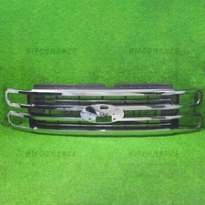 For 2023-2024 Ford F250 F350 F-250 F-350 Super Duty Platinum Grill Chrome Grille