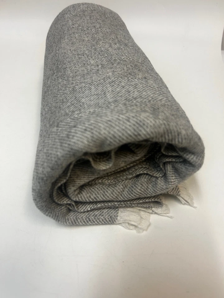 Extra Soft 100% Cashmere High Quality Blanket / Throw Travel - Nepal 56"X96" - Image 2 of 4