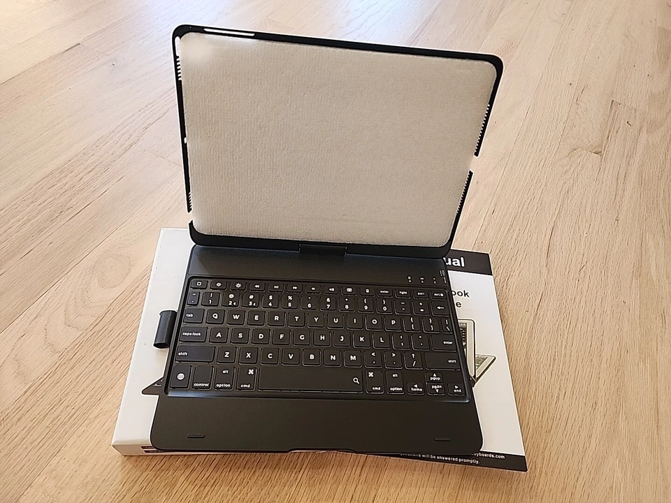 YEKBEE KB201-BLK Case for iPad 2018 iPad 2017 iPad Pro 9.7 iPad Air 2 and 1-... - Image 3 of 4