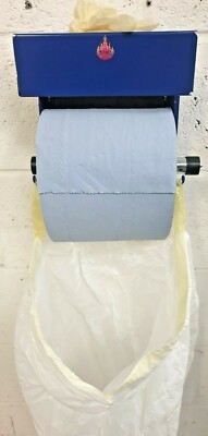Werkstatt Papierrollenhalter mit Vinyl Handschuhfachhalter & Müllbeutelhalter