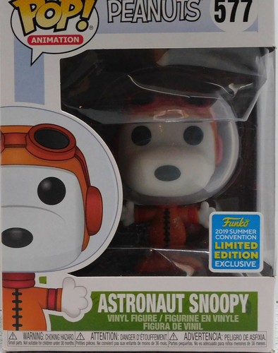 Peanuts Snoopy Funko Pop Astronaut New in Box - Picture 2 of 8