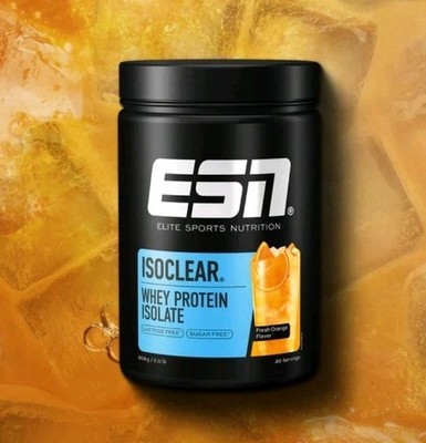ESN ISOCLEAR FRESH ORANGE 908g PROTEINPULV. 1 PORTION FEHLT