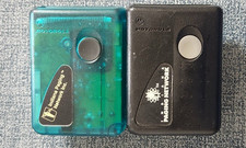 Pair of Motorola Indiana Paging Network GreenClear and Black Power On
