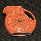 Fiesta Persimmon Water Pitcher 60th Anniversary