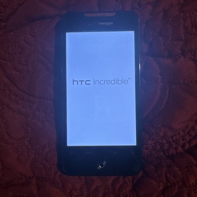 HTC Droid Incredible ADR6300 - Black ( Verizon ) Rare Android Smartphone. Reset