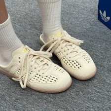 Women's - Originals Samba Mule Woven 'Crew White' Light KH7719 Size US 5-9
