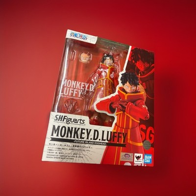 Bandai S.H.Figuarts One Piece Monkey D. Luffy, Future Island Egghead, Ages 15+