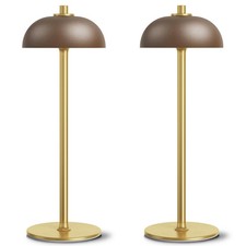 2 Pack LED Cordless Table Lamp Rechargeable,5000mAh Battery Operated Table La...