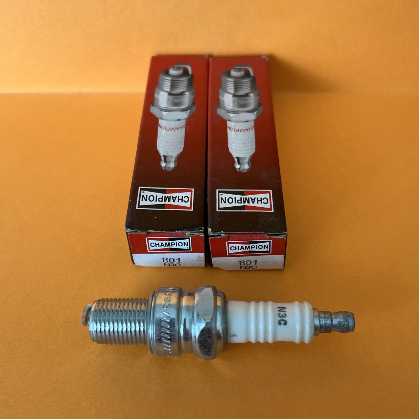 Champion 801 Copper Plus N3C Spark Plug - Set Of 2