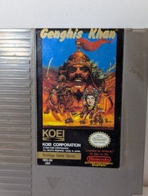 Genghis Khan (Nintendo Entertainment System NES, 1985) - UNTESTED - Authentic