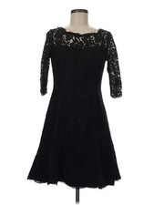 Eliza J Women Black Cocktail Dress 6