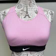 Nike Dri-FIT Sports Bra Womens Medium Criss Cross Strappy Athletic Gym Training
