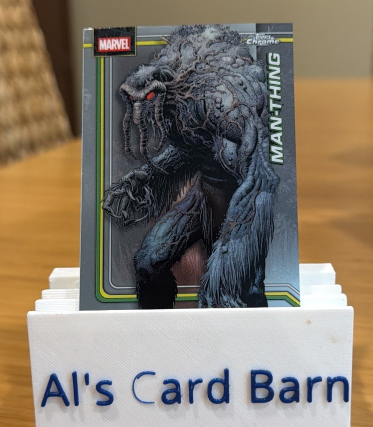 2026 Topps Chrome Marvel Comics Man-Thing #075 - Regular Base